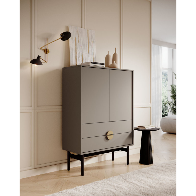 Apolonija Laminate Accent Cabinet, Beige