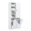 Armoire de rangement pour salle de bain avec portes et tiroirs-1494875497