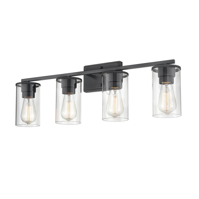 Aibhilin 4 - Light Dimmable Vanity Light, Matte Black