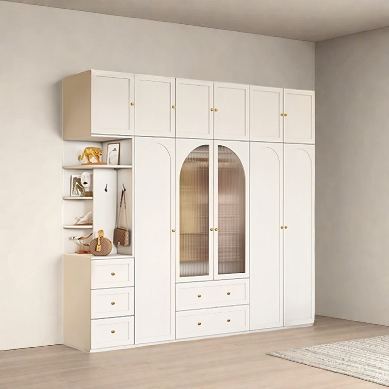 Garde-robe de luxe simple et légère