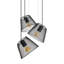 Lucey 3 - Light Black Bell Pendant