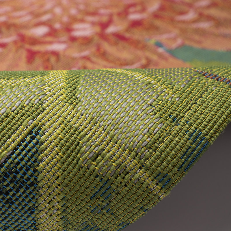 Lark Manor Akera Pink/Green/Plum Indoor/Outdoor Rug & Reviews | Wayfair