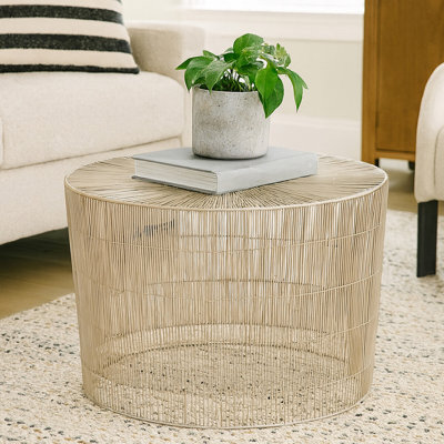 Brooklane Drum End Table