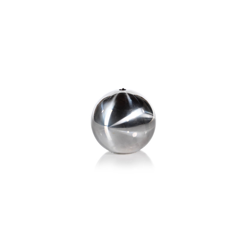 Ensemble de bougies parfumées Wax Ball, Argent