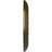 Endurathane Jackson Ceiling Medallion, 12 1/4"OD x 4"ID x 1 1/8"P (Fits Canopies up to 7 3/8"), Hand-Painted Brass Finish-27782038