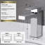 Robinet de salle de bains monotrou avec ensemble de drainage-54840607