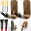 Guitar Wall Mount Holder Guitar Hanger with Pick Slot Skateboard Rack Modern Design Guitar Hook Ukulele Stand