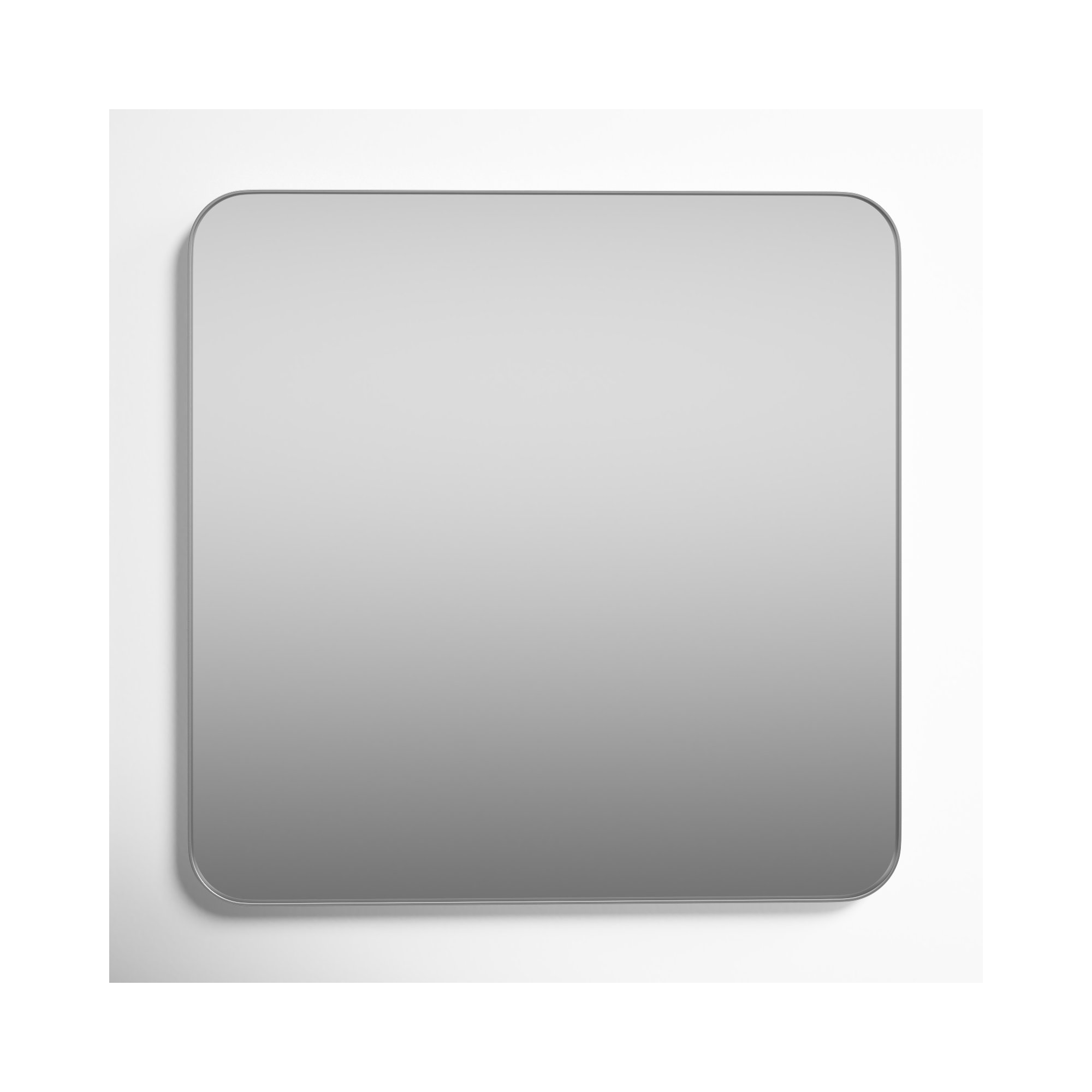 Eaton Metal Mirror, Silver