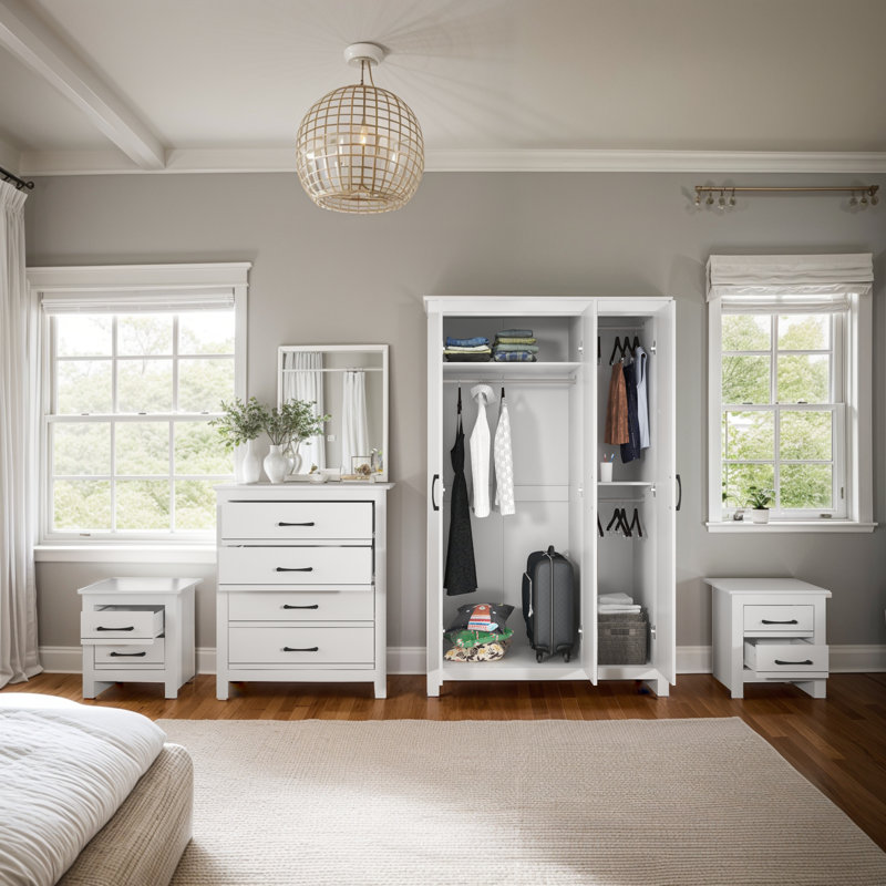 LIMESTONE Piece Bedroom Set, White