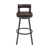 Brown Seat/ Black Frame