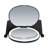 Kuromi LED Compact Mirror For Purse, Travel Lighted Makeup Mirror With 3X Magnification, Adjustable Brightness