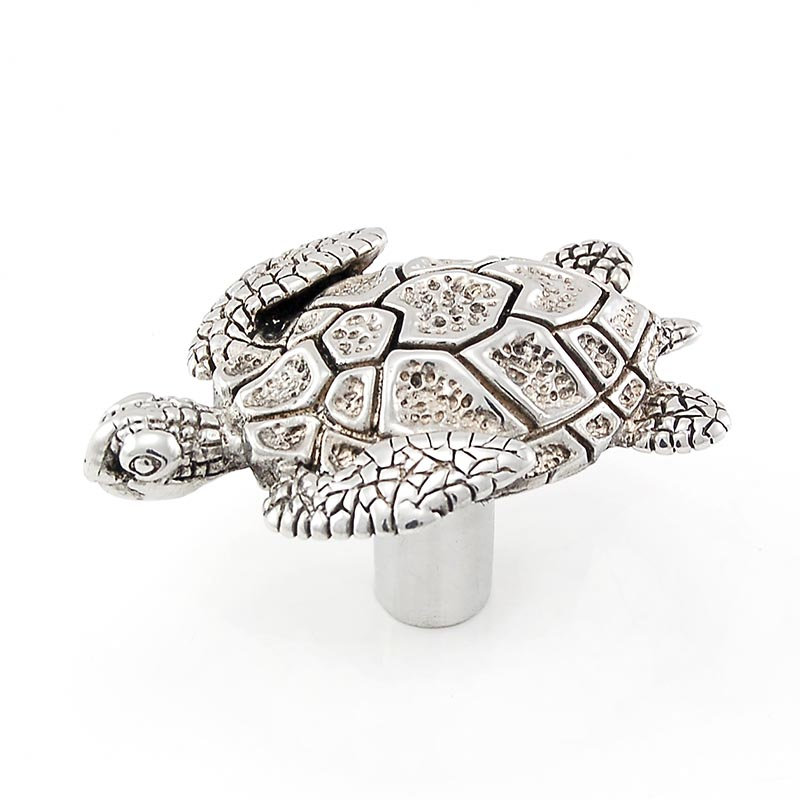Pollino Novelty Knob, Polished Silver