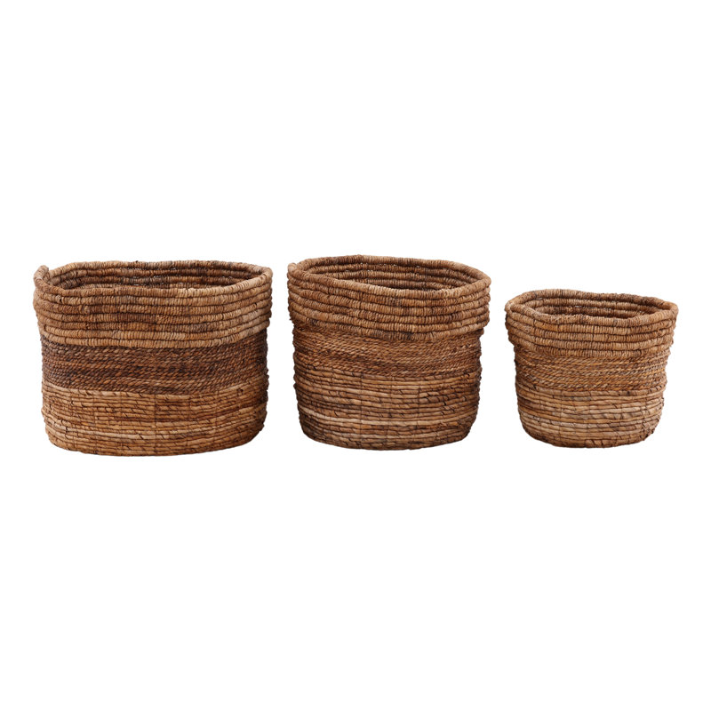 Cleary Basket Set Of 3 Natural