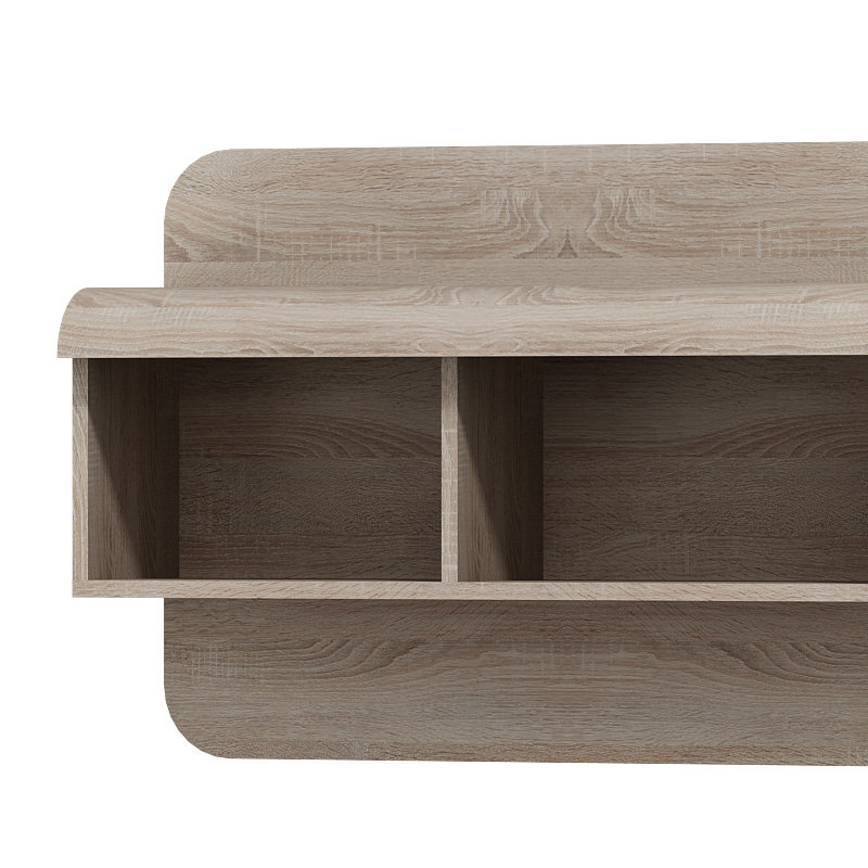 Beneduce Cube Shelf, Light Brown