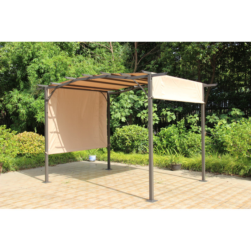 San Remo Sliding pergola 2.75x3.66m, Mocha