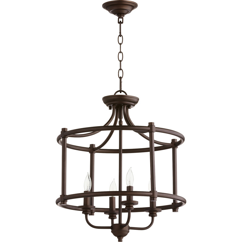 Herman 4 - Light Lantern Pendant, Oiled Bronze