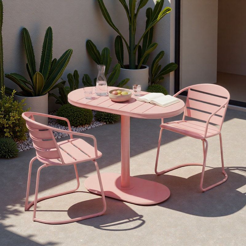 ENSEMBLE BISTRO STR STRUCTURE ROBUSTE, Corail