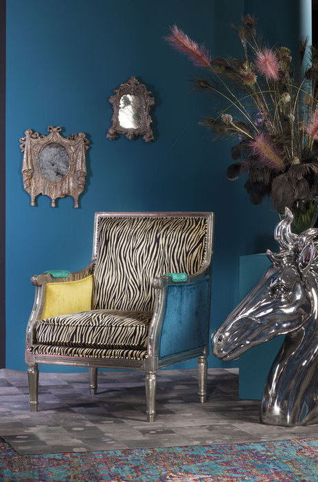 Armchair Regency Zebra