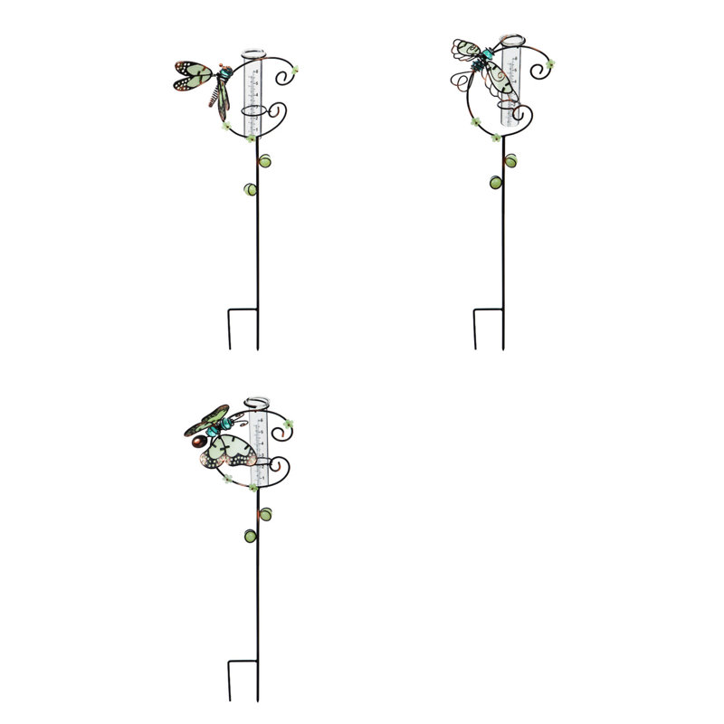 Ensemble de jauges de pluie 3 pièces insectes