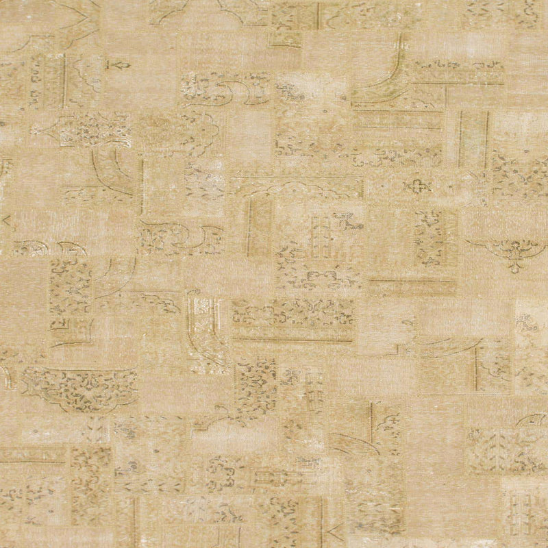 Tapis abstrait moderne 1506, Carré 4 pi