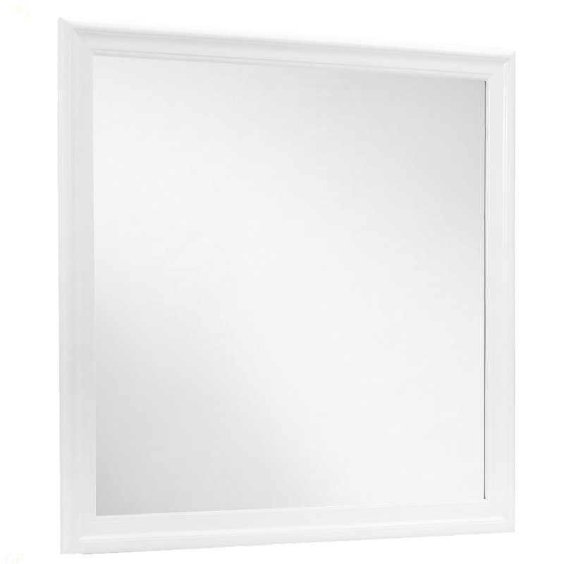 Miroir Charlston, Blanc