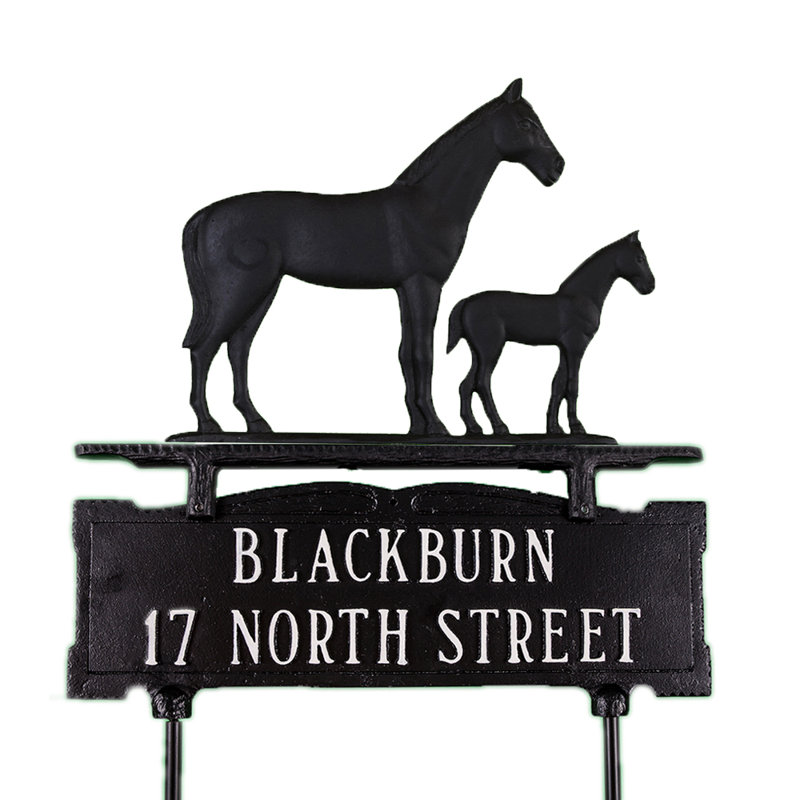 Novelty Lawn Insert, Yes, Satin Black