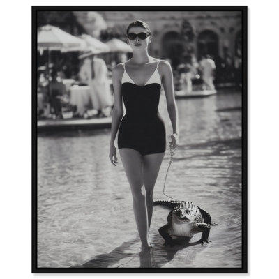 Reptilian Elegance I Print by Oliver Gal
