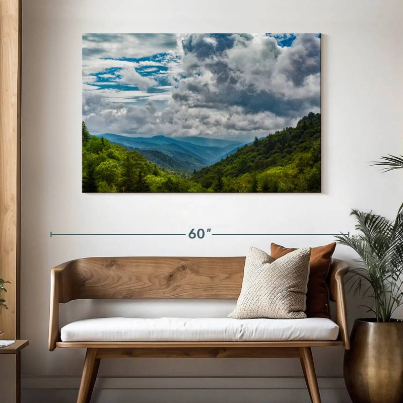 Alvord Smoky Mountains Valley, H 32 po x l 48 po