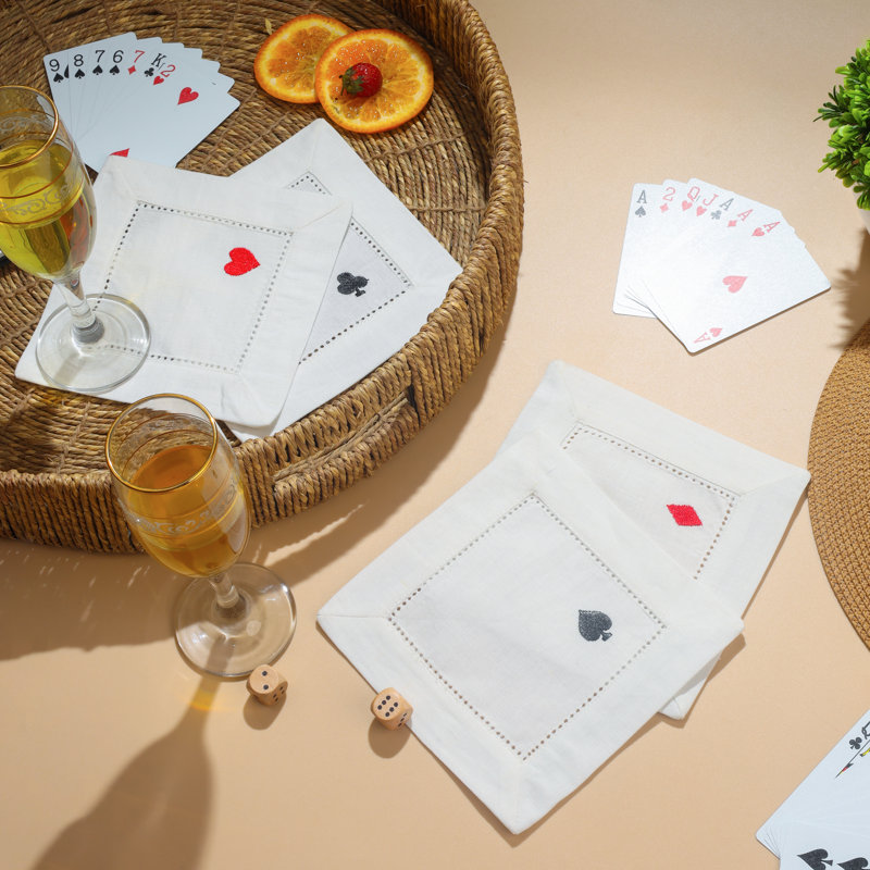 Offre de style serviettes de table brodées