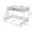 Metal Bunk Bed With Ladder And Guardrails-158494429-158494431