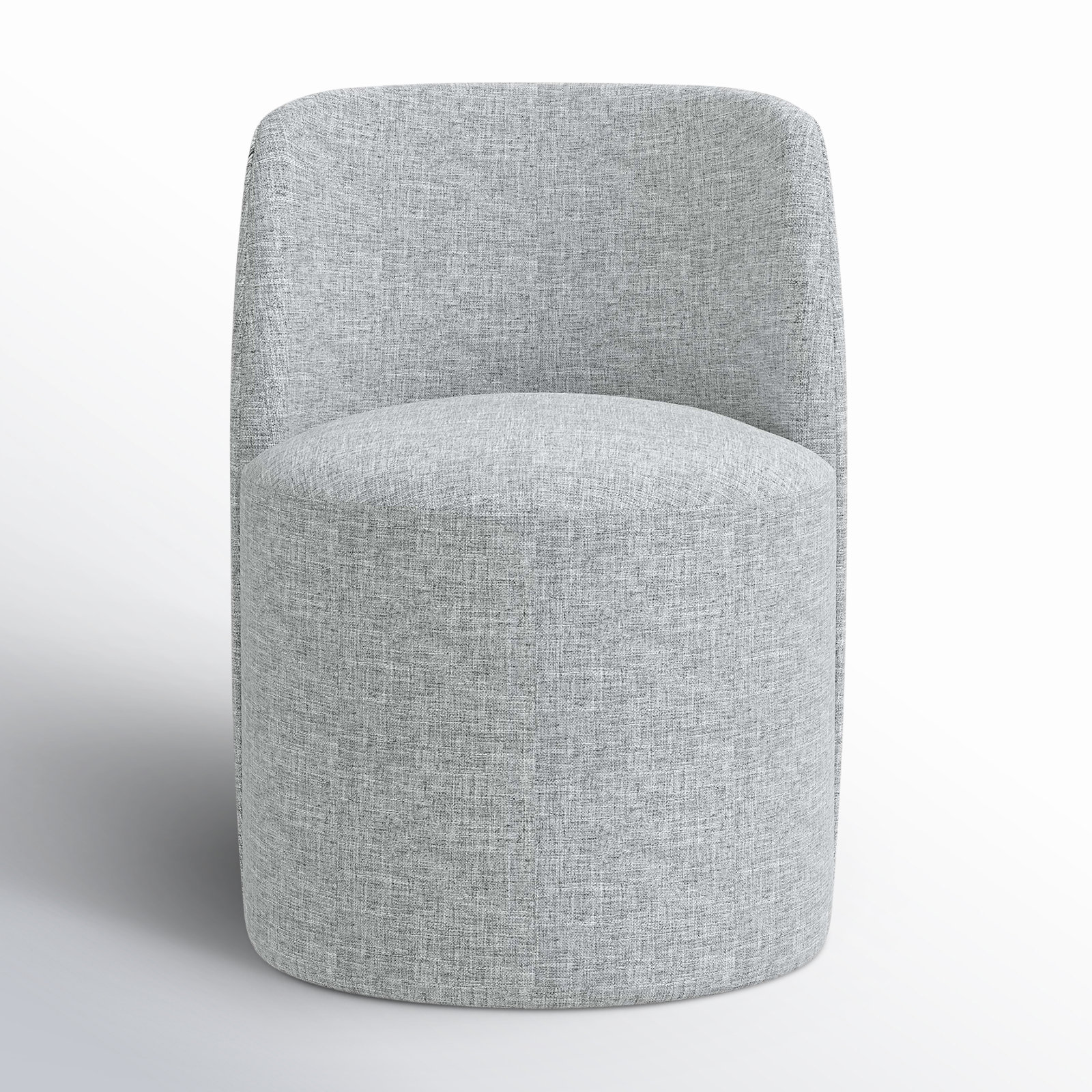 Begonia Dining Chair, Zuma Pumice Textured Linen
