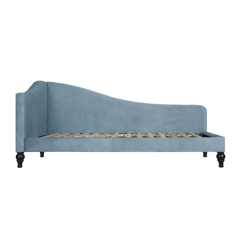Pahrump Upholstered Daybed, Light Blue