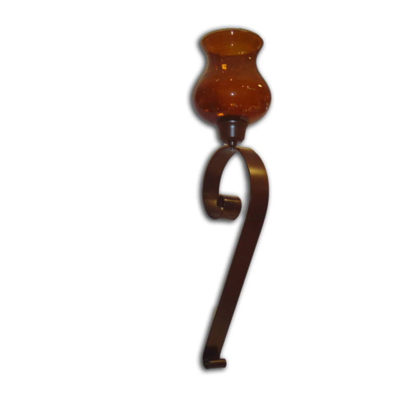 32'' H Wall Wall Sconce, Chocolate