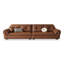 Canapé modulaire brun en cuir véritable-1695808423-1695808422