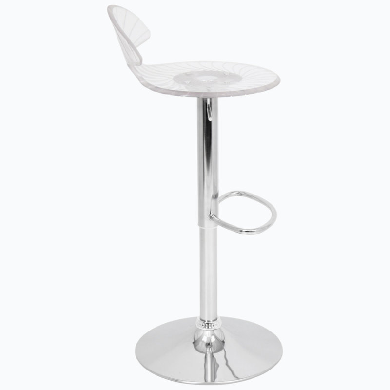 Tabouret de bar contemporain réglable en hauteur et multicolore par Lumisource