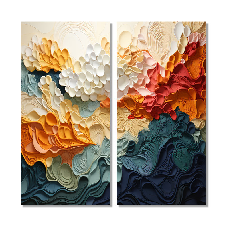 Cibis Biomorphism Organic Forms VI - Biomorphism, grandes impressions sur toile, 40" H x 40" W, Wrapped Canvas