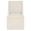 Eleana Castered Upholstered Side Chair