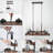 Bacup 6 - Light Dimmable Square / Rectangle Chandelier-1432871899