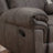  Precita Grey 42” Wide Classic and Breathable Faux Leather Manual Reclining Chair 
