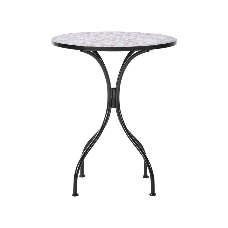 Anuva Round Metal Outdoor Bistro Table , 60cm cm W 60cm cm D