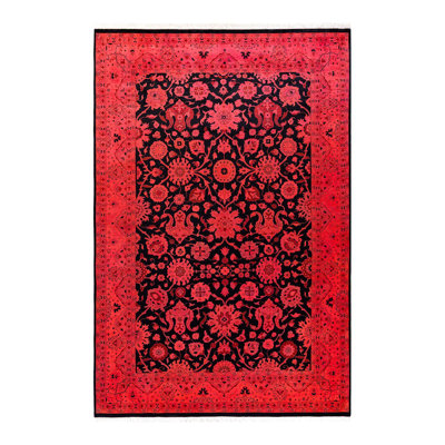 Fine Vibrance One-of-a-Kind 6' 3" X 9' 5" Hand Knotted Area Rug
