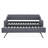 Twin Size Upholstery DayBed with Erectable Trundle and USB Charging-1996153451
