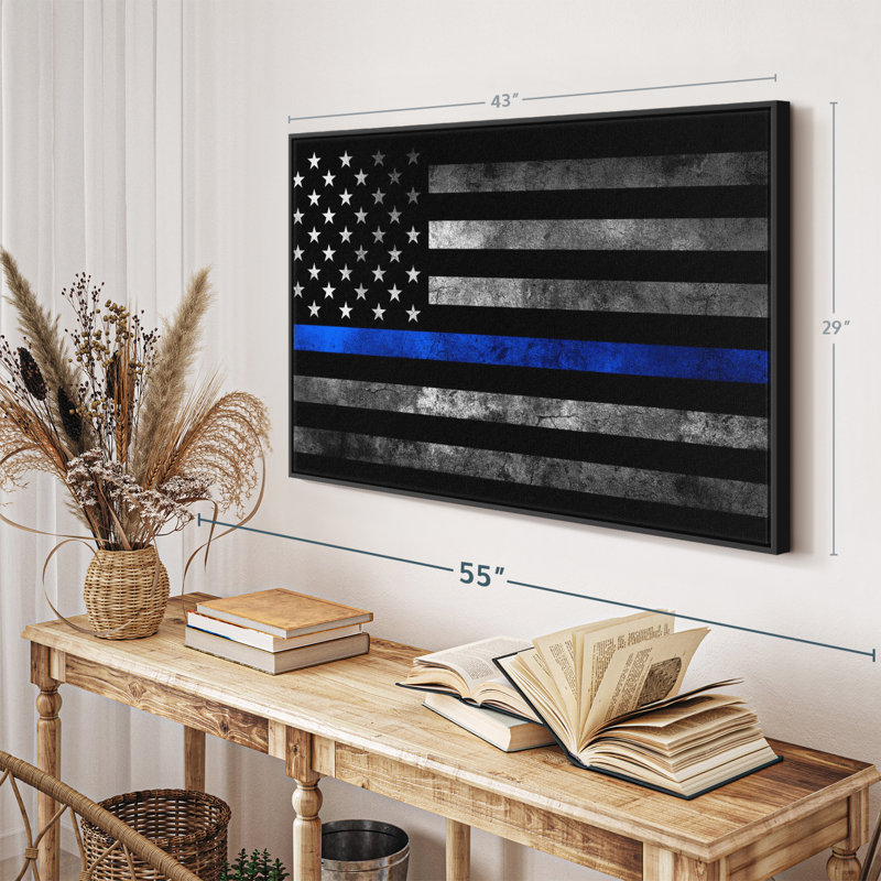 «Police Flag», H 29 po x l 43 po