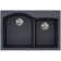 Quartz Classic 33" x 22" x 10" Double Basin Drop-In Kitchen Sink