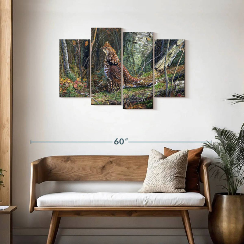 Drummer Boy - Tétras, 27" H x 43" W