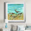 Sandpipers III - Peinture encadrée-1431225401-1431225394
