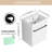 Riverton 18 Inch Vanity, 18 bathroom vanity with top, 18 inch bathroom vanity, 18" Single Bathroom Vanity Set, 18'' Single Sink Vanity with 1 Door and Ceramic Basin Sink-377218316-397241186-397241184