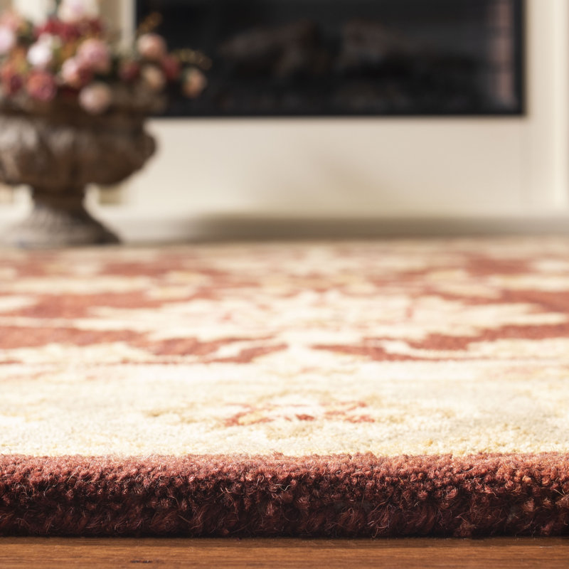 Tapis floral en laine touffeté à la main Tingley, Rectangle 2 pi x 3 pi