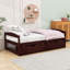 Lit plateforme simple avec rangement et tiroirs-564685113