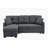 Areebe Upholstered Sectional Reversible-675709888
